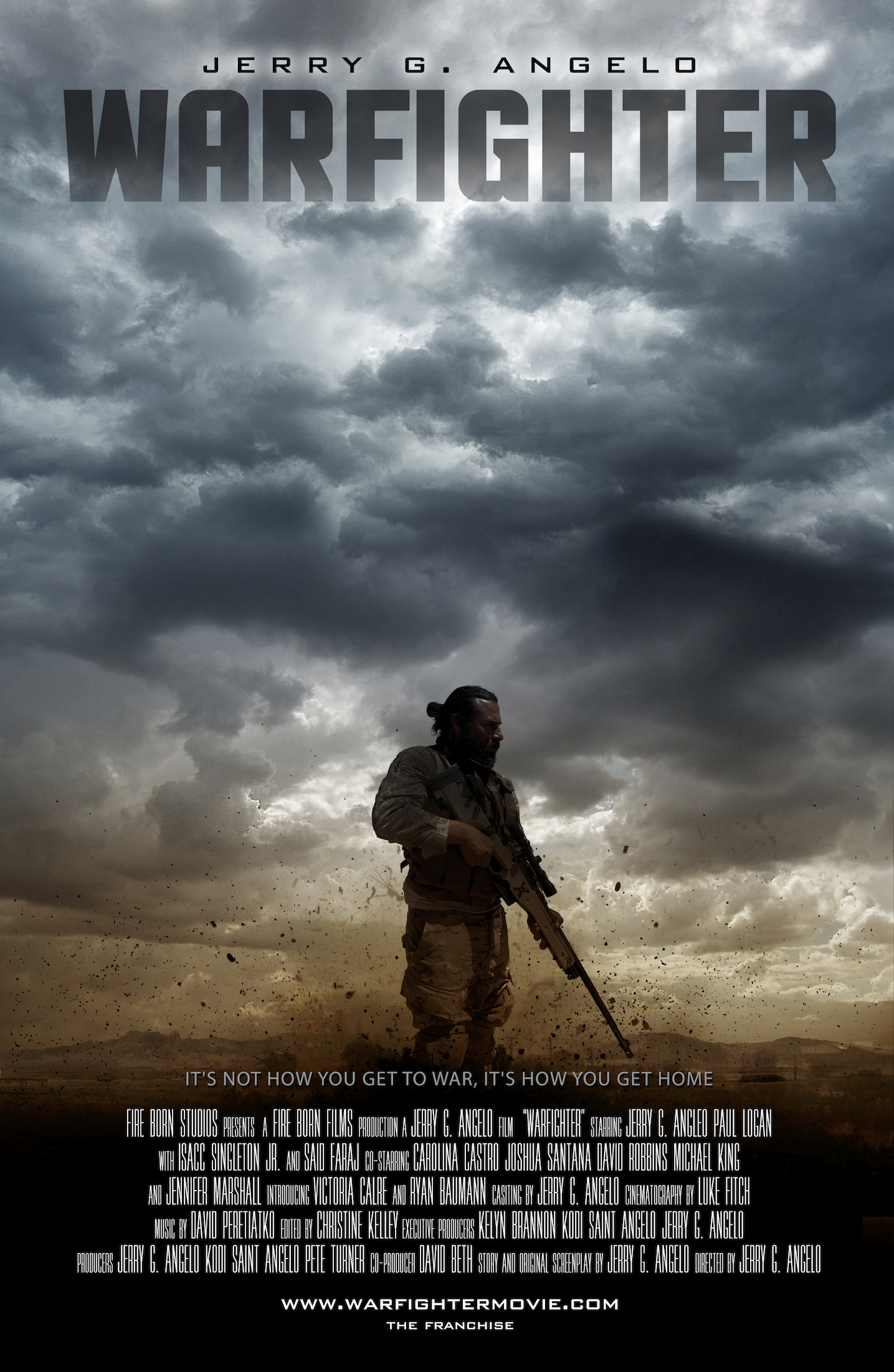Official WARFIGHTER movie poster (English version).