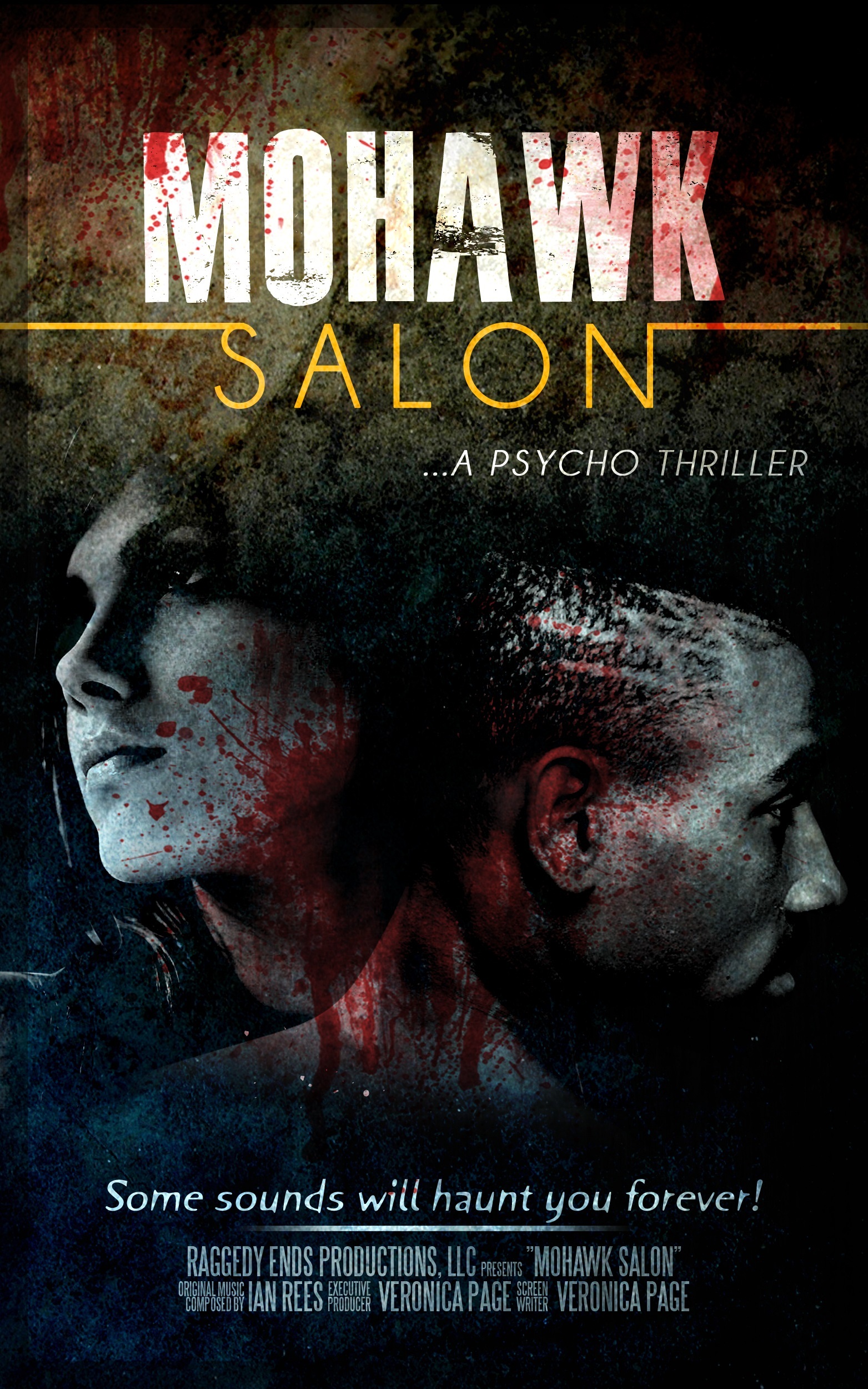 Mohawk Salon...a psycho thriller poster