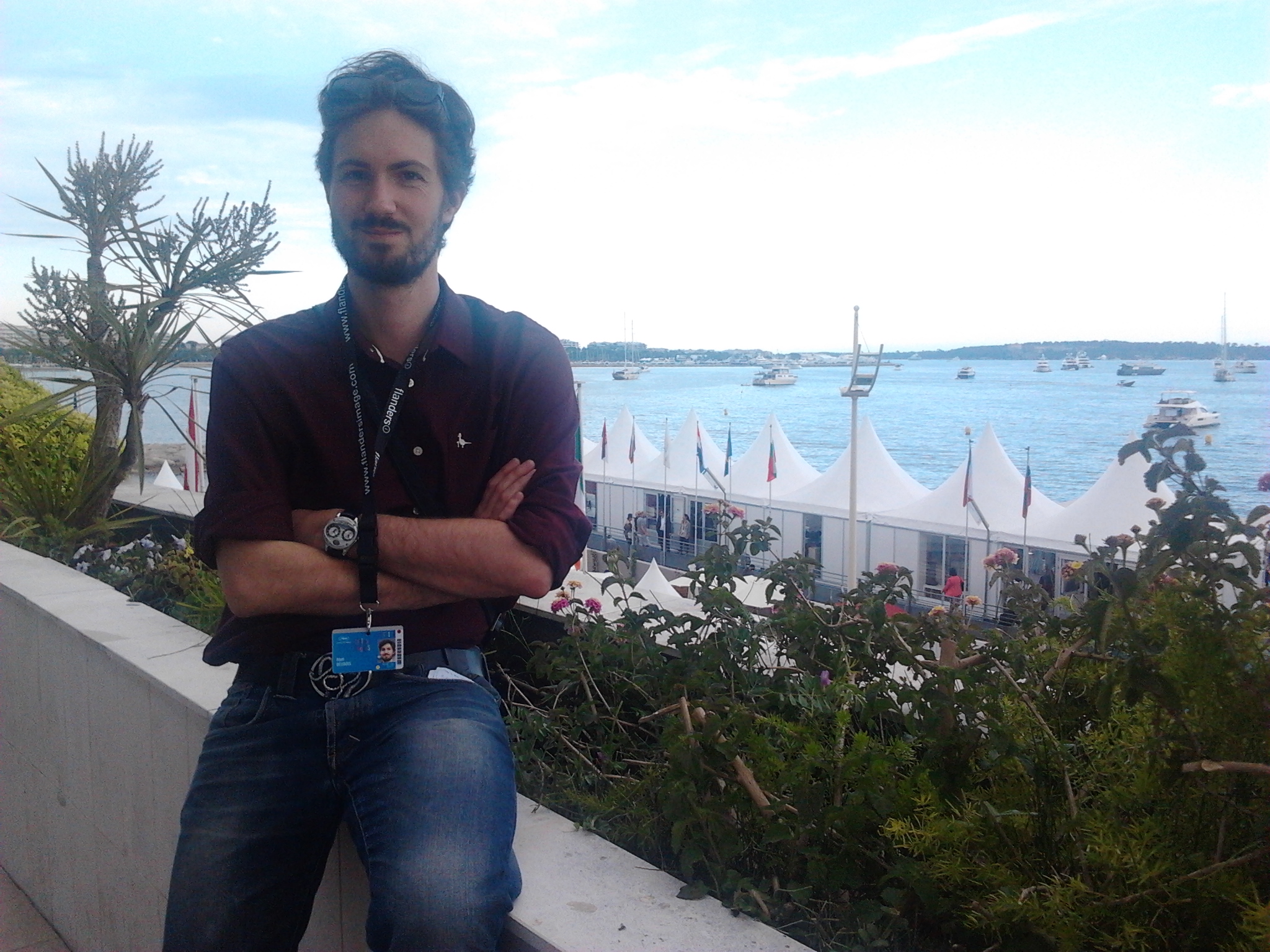 Attending Cannes Film Festival 2014.