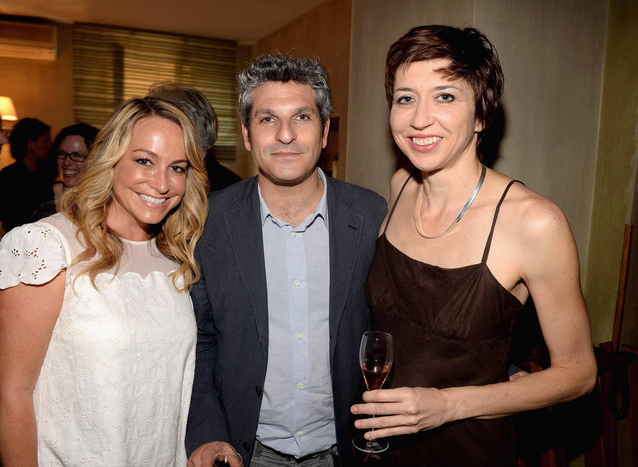 IMDb's Emily Glassman, London Film Critics' Circle Chairman Jason Solomans and indieWIRE's Dana Harris attend the IMDB's 2013 Cannes Film Festival Dinner Party during the 66th Annual Cannes Film Festival at Restaurant Mantel on May 20, 2013 in Cannes, France.