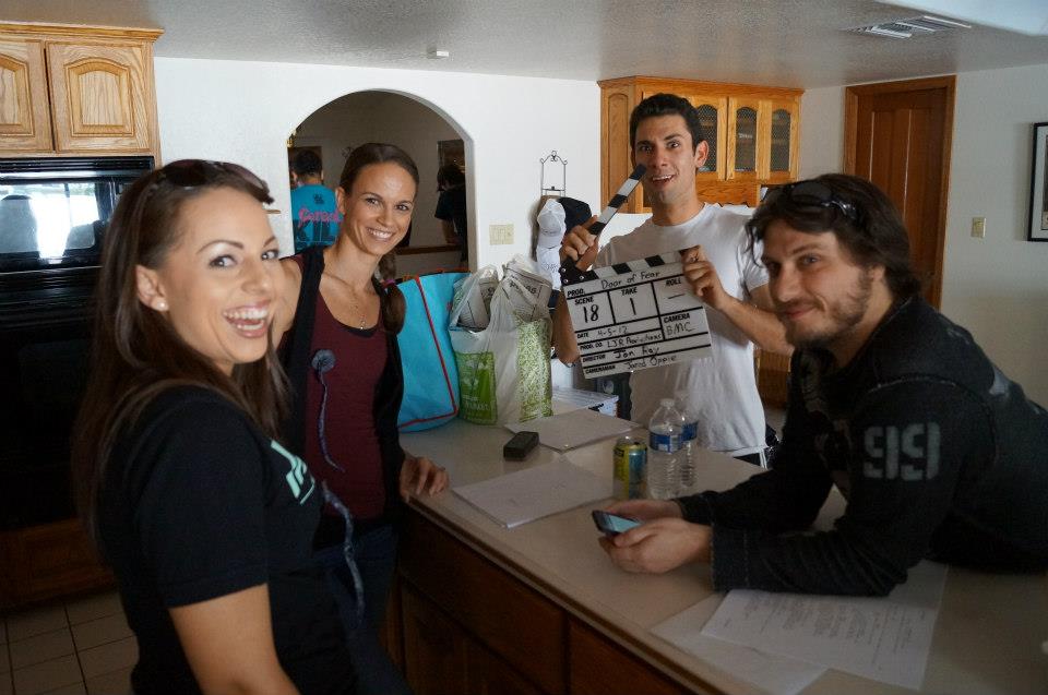 Door of Fear (Behind-the-Scenes) - Our first day of shooting, having fun on set.