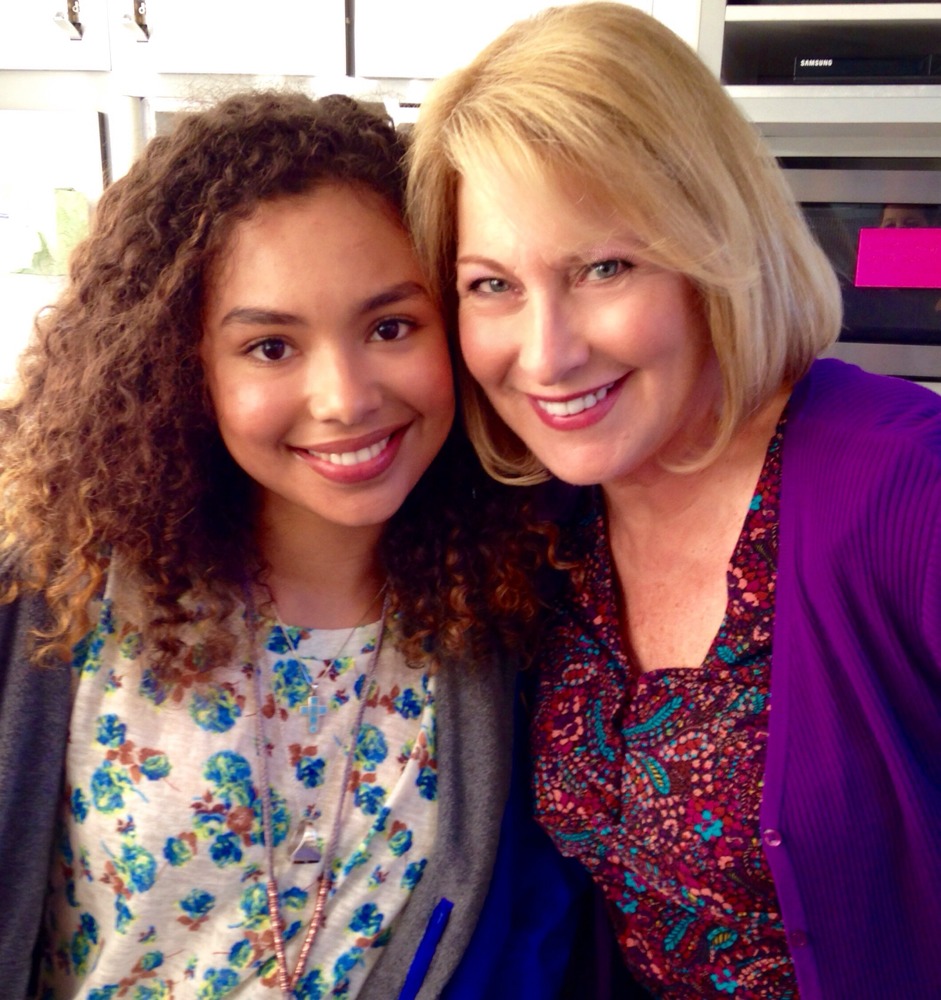 with Jessica Sula as Maddie wroking on RECOVERY ROAD for ABC FAMILY