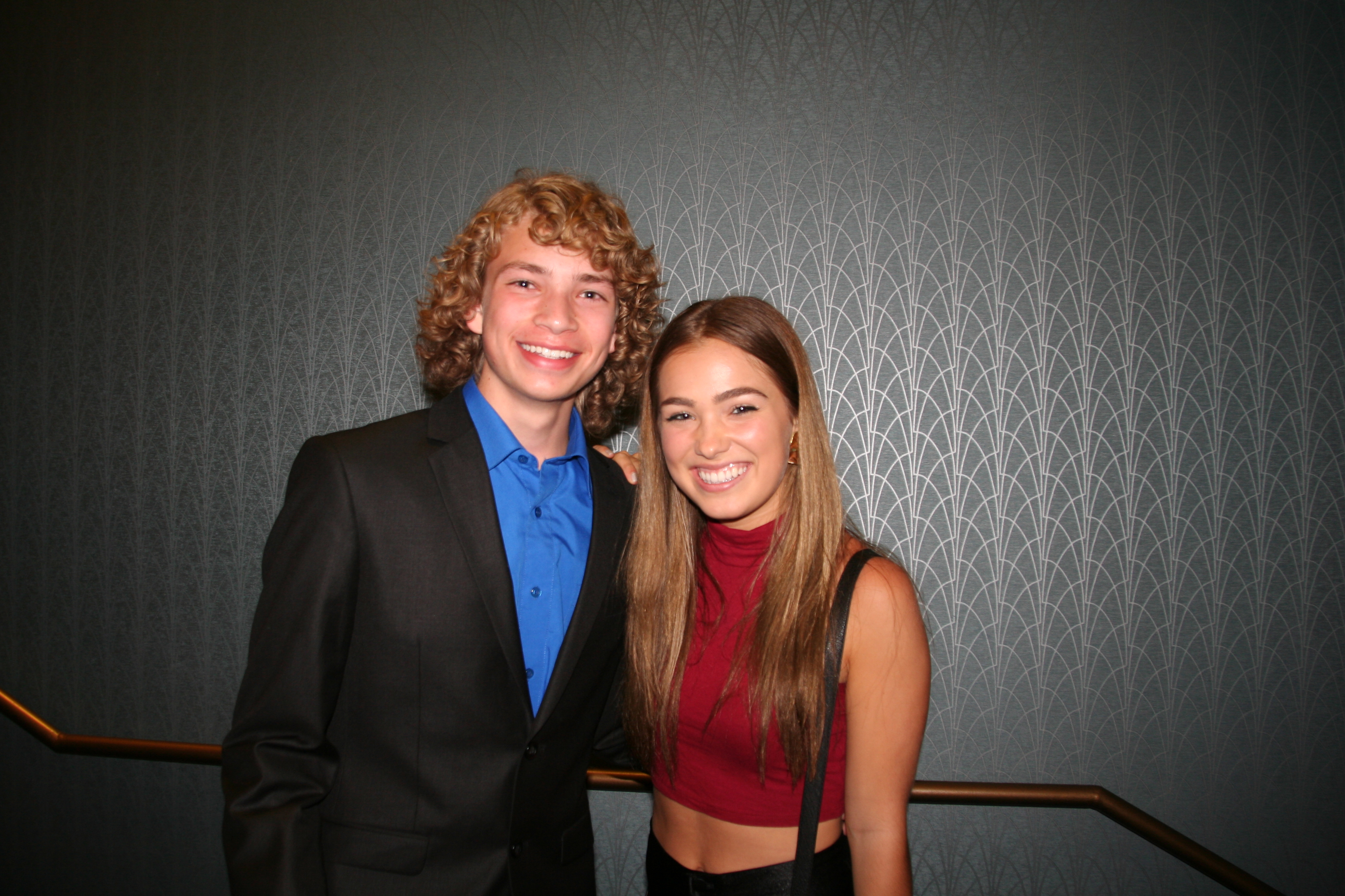 Will Meyers and Haley Lu Richardson at the LAFF Premiere of The Young Kieslowski (June 17, 2014)