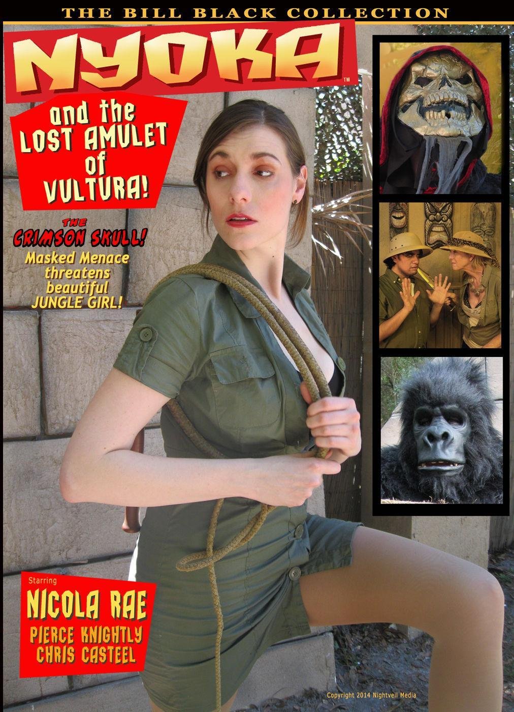 DVD Cover to Nyoka and the Amulet of Vultura (2014)