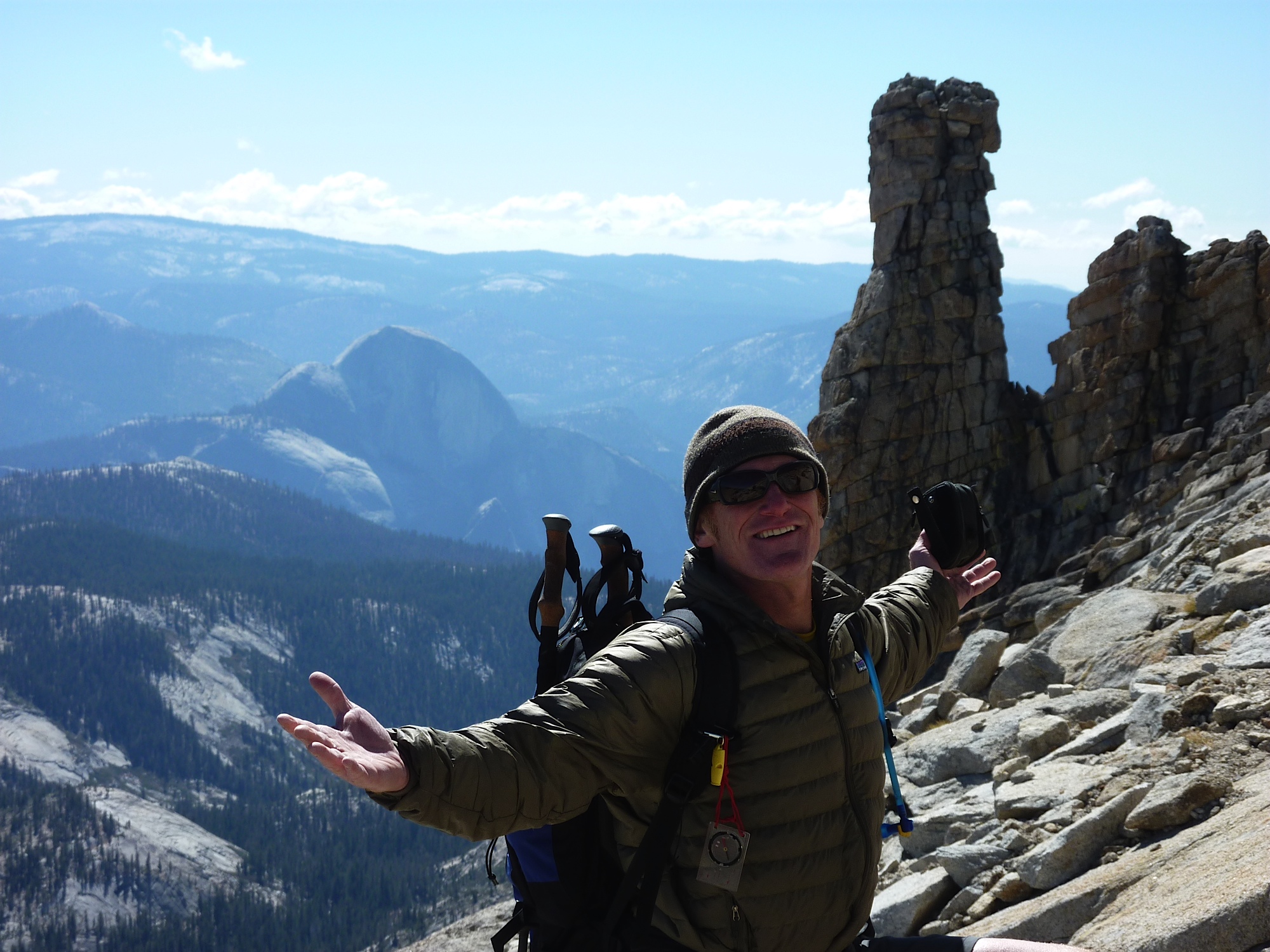 A glorious day with Half Dome