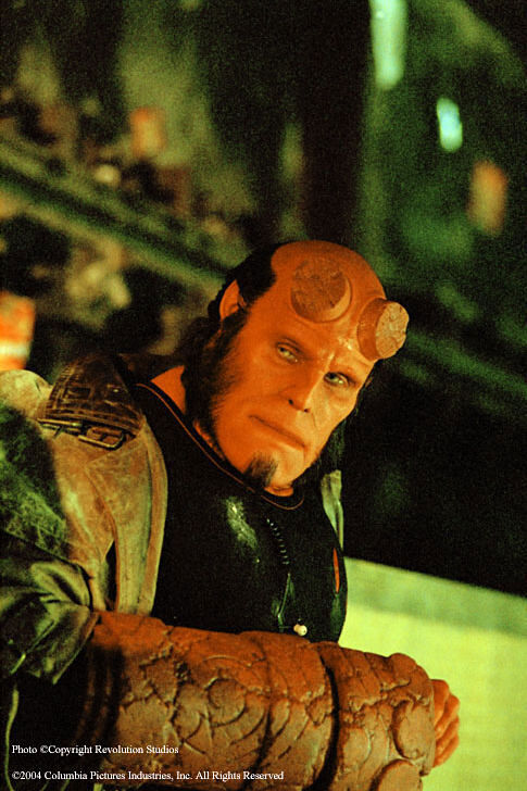 Ron Perlman in Hellboy (2004)