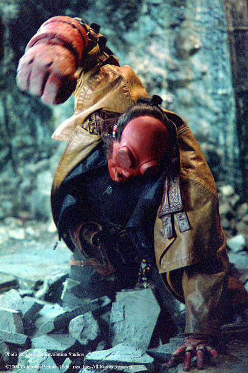 Ron Perlman in Hellboy (2004)