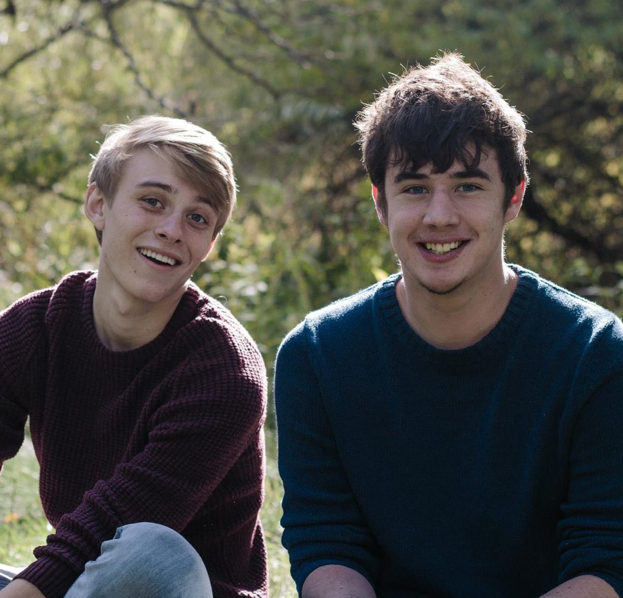 Ethan Holt(Left) with Joshua Webb(Right).
