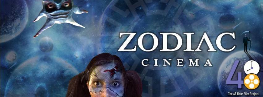 Zodiac Cinema's 48 Hour Film Project Poster featuring Andrea Fantauzzi.