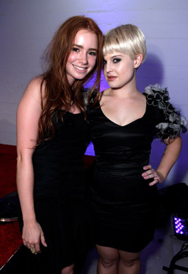 Kelly Osbourne and Lily Collins