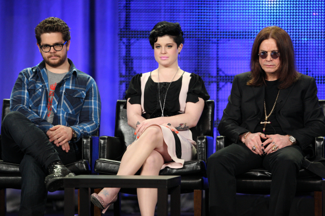 Still of Ozzy Osbourne, Kelly Osbourne and Jack Osbourne in Osbournes Reloaded (2009)