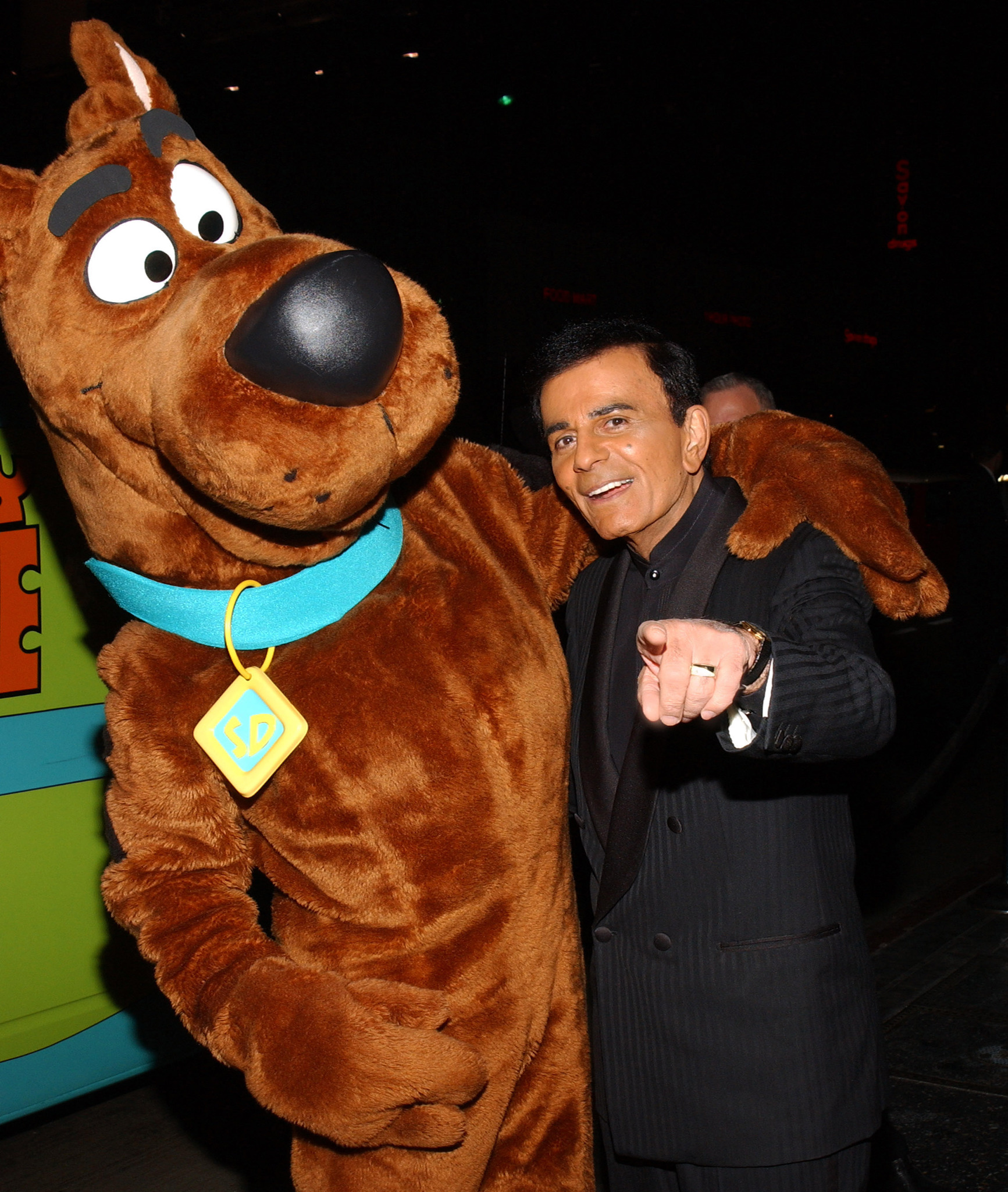 Casey Kasem and Scooby Doo