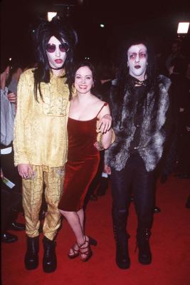 Rose McGowan, Marilyn Manson and Jeordie White at event of Alien: Resurrection (1997)