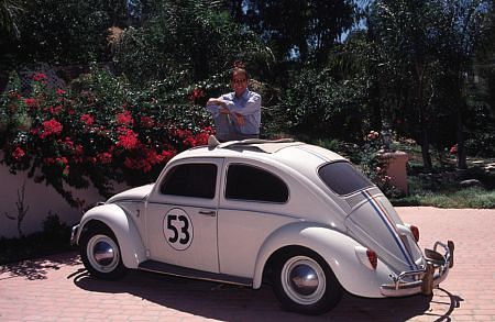 DEAN JONES AT HOME WITH HERBIE THE LOVE BUG 1995