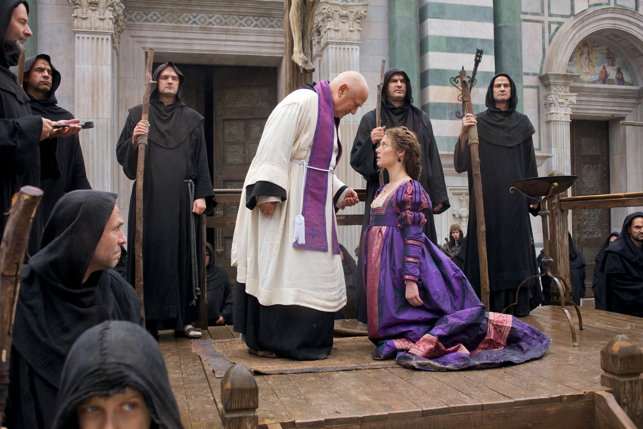 Steven Berkoff and Camilla Rutherford in Bordzijos (2011)