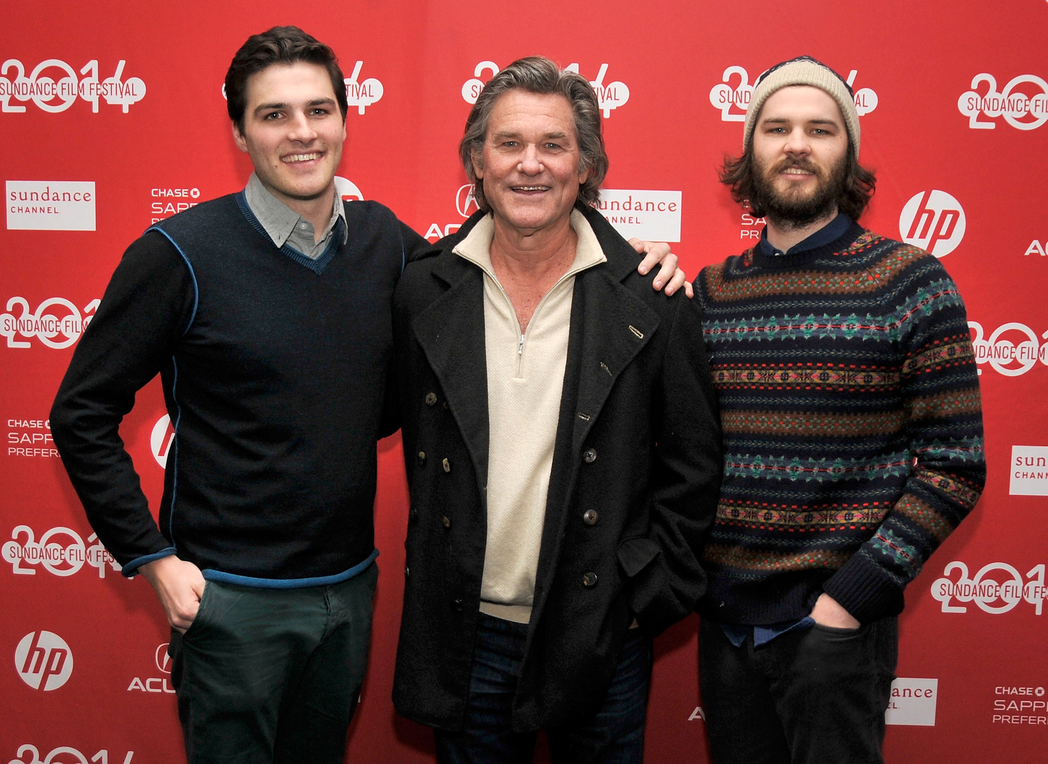 Kurt Russell, Chapman Way and Maclain Way at event of The Battered Bastards of Baseball (2014)