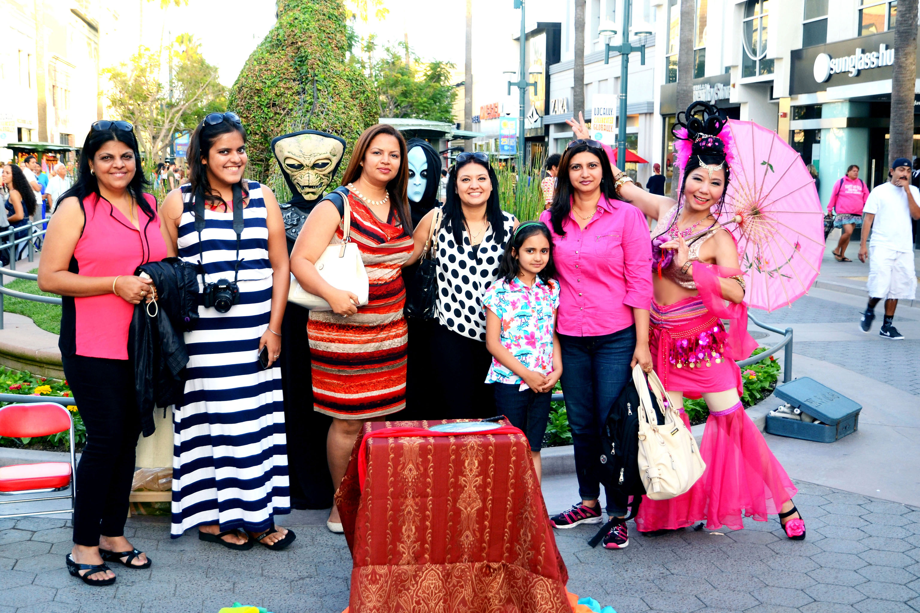 Dance Performance at 3rd street Promenade, Santa Monica California on 7-12-2014