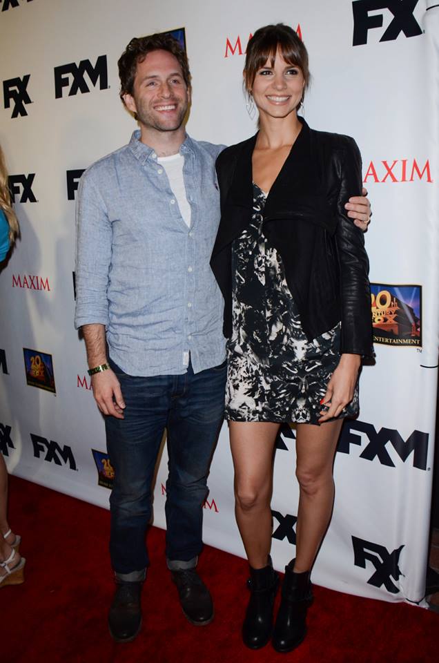 Jill Latiano Howerton and her husband Glenn Howerton attend the FX/Maxim party at Comic Con 2013.