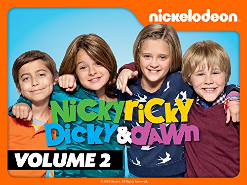 Still of Casey Simpson, Mace Coronel, Aidan Gallagher and Lizzy Greene in Nicky, Ricky, Dicky & Dawn (2014)