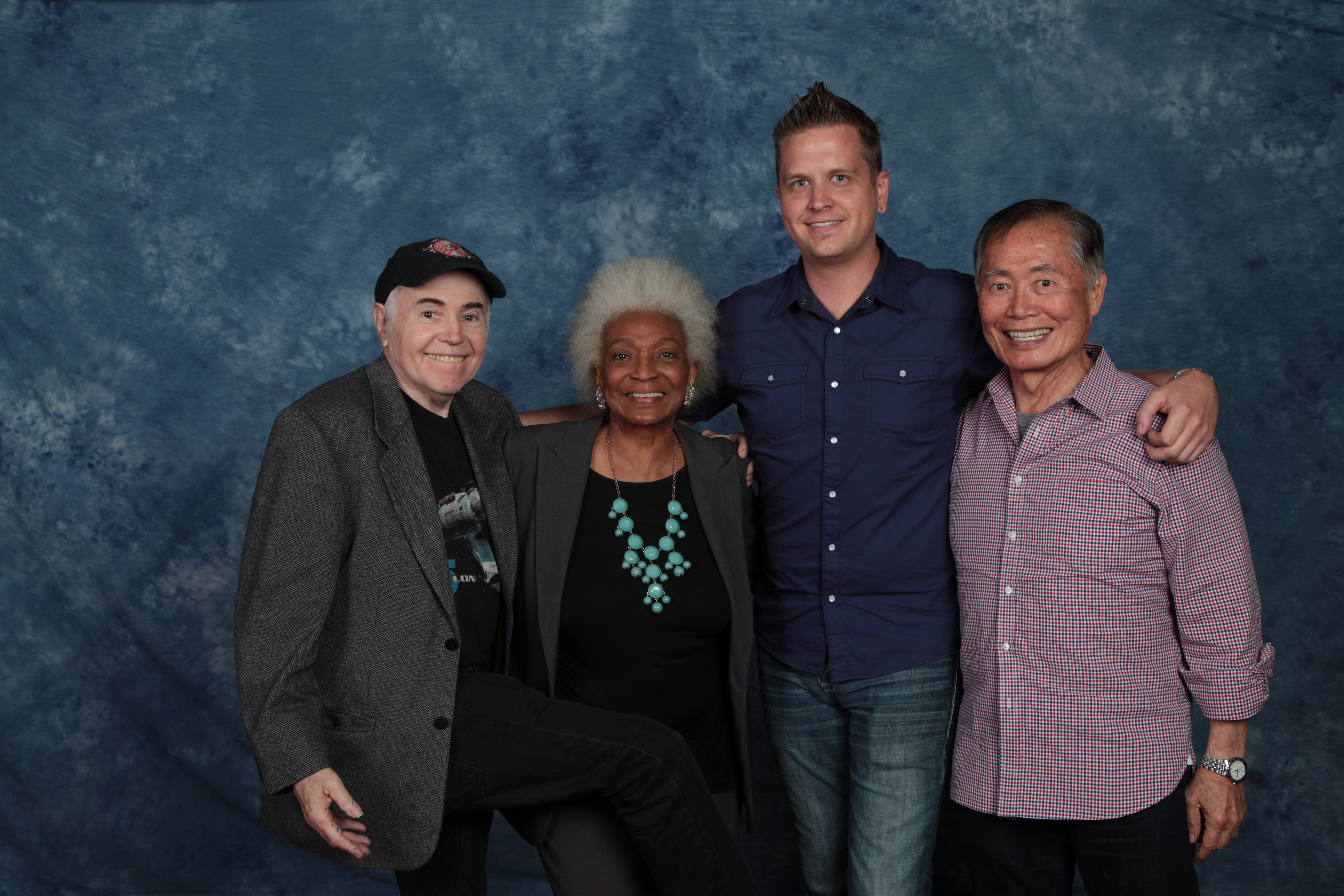 Star Trek- Walter Koenig, Nichelle Nichols, Zachery McGinnis & George Takei