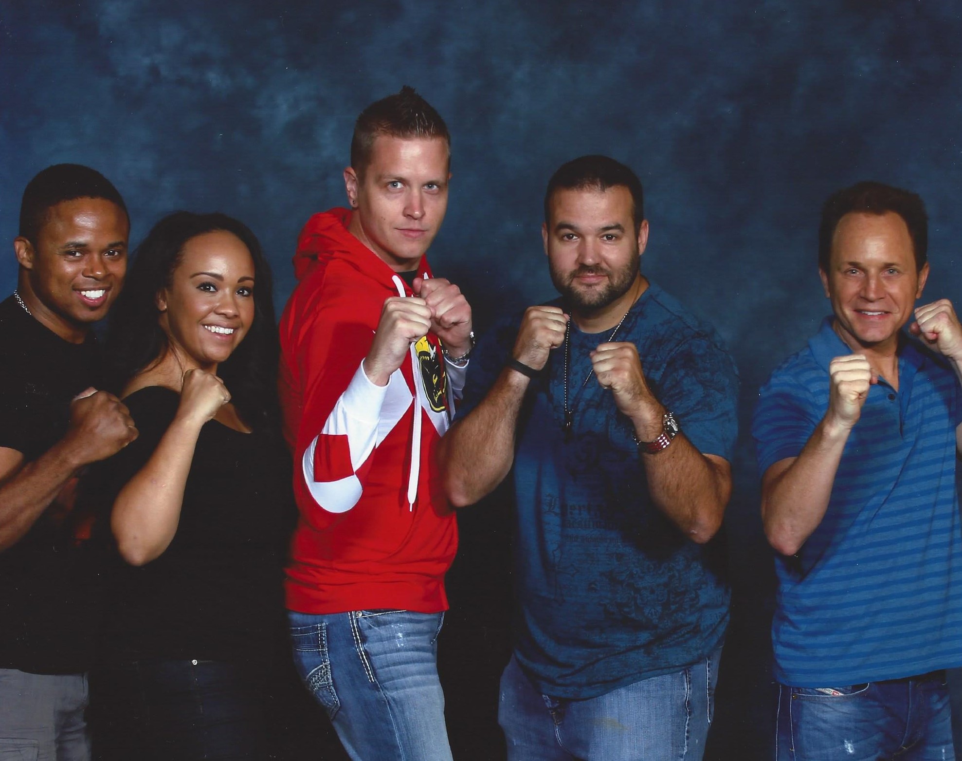 Mighty Morphin Power Rangers- Walter Emanuel Jones, Karan Ashley, Zach McGinnis, Austin St. John & David Yost