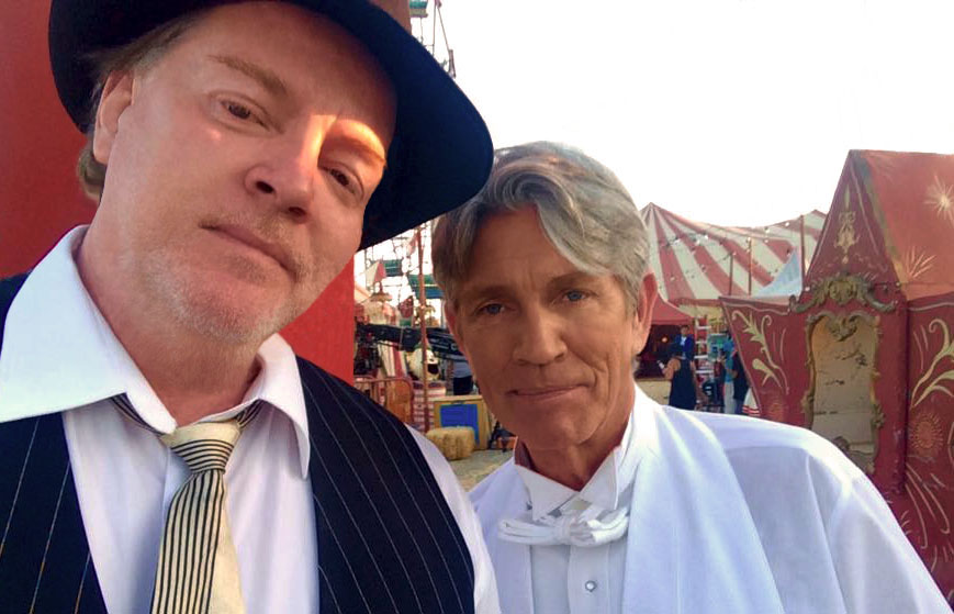 Ran away to join the circus with Eric Roberts