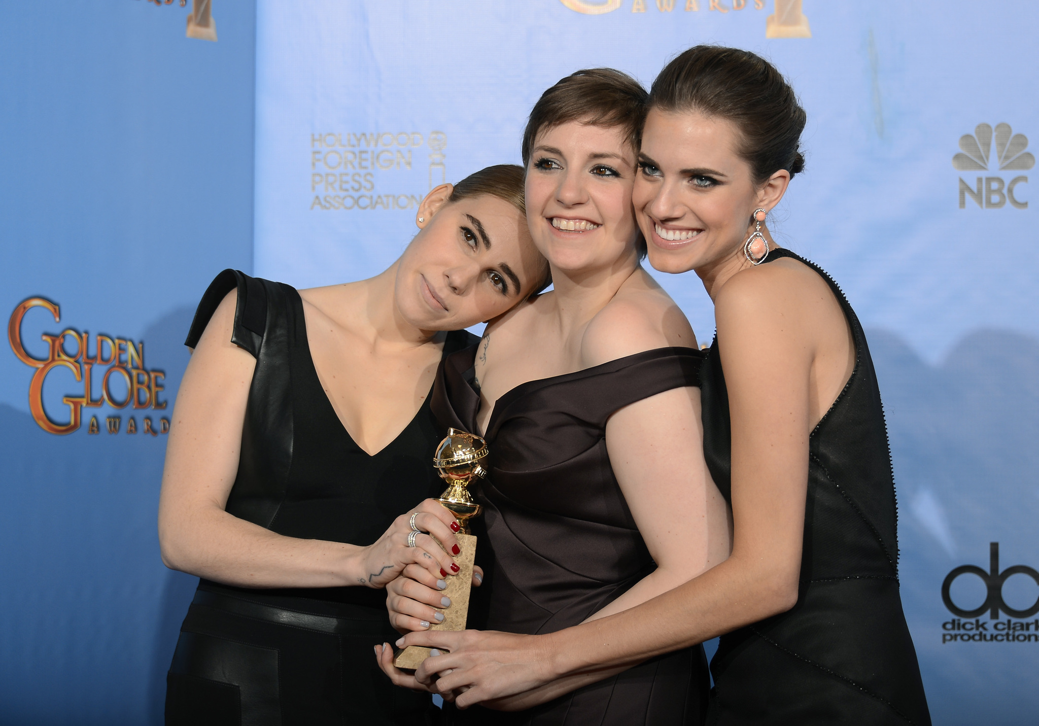 Zosia Mamet, Lena Dunham and Allison Williams