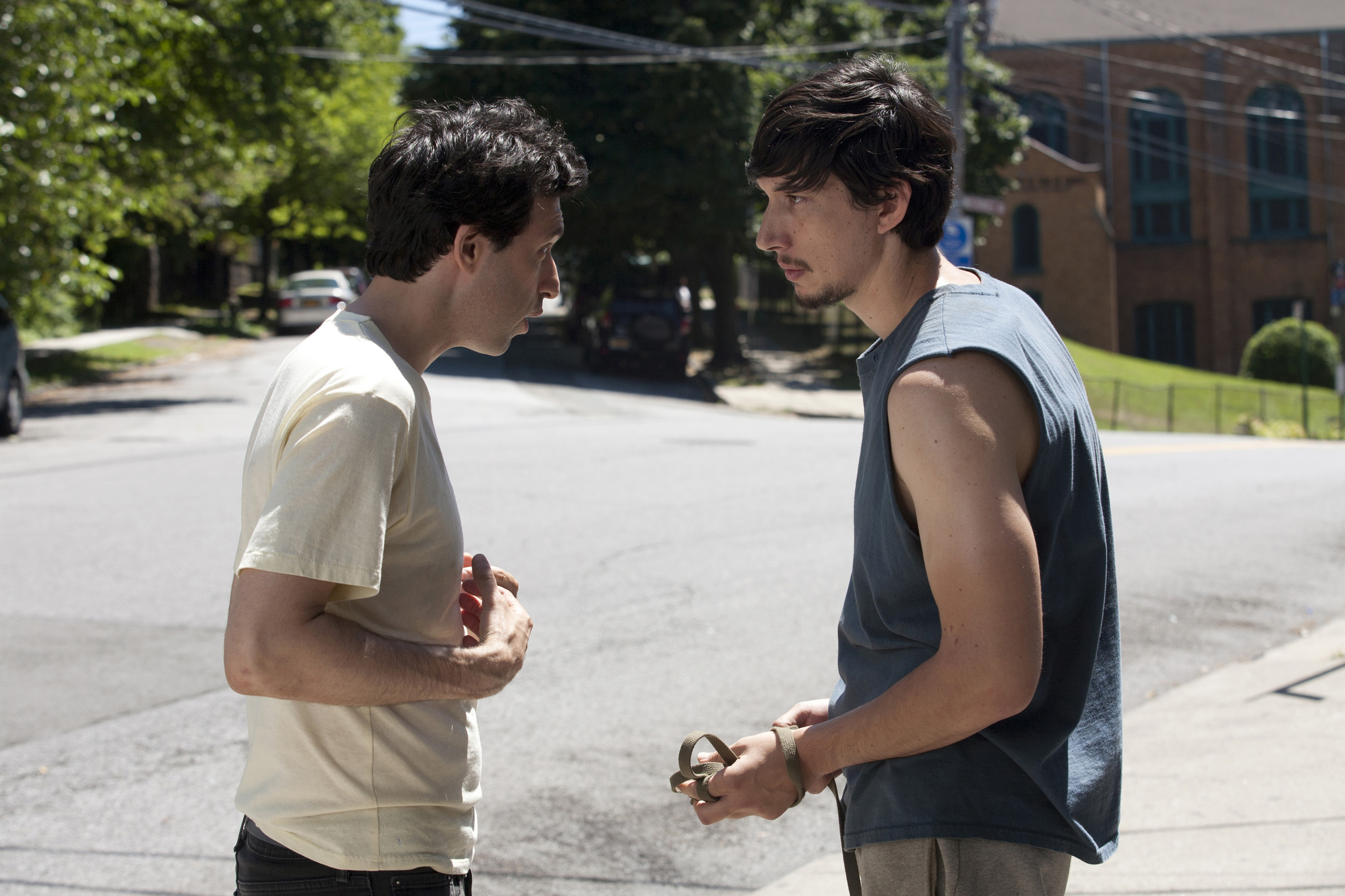 Still of Alex Karpovsky and Adam Driver in Girls (2012)