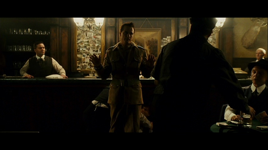 Direction of Paul Gross as a Bartender and Bar Patron in Passchendaele 2008.