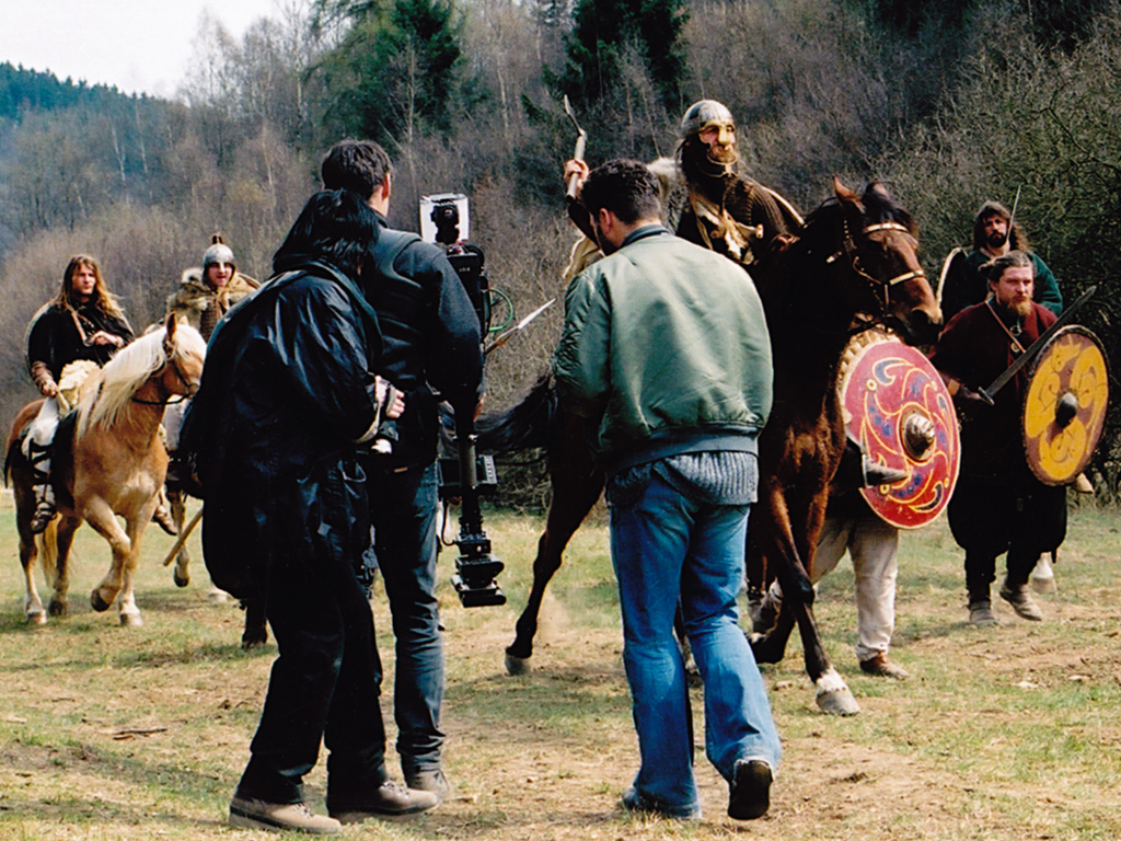 Arian Ziliox as pagan hunter of the missionary 