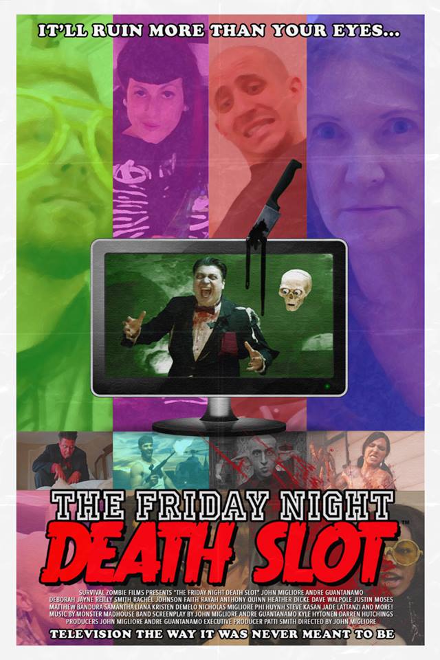 The Friday Night Death Slot, Deborah played 7 roles in this anthology horror comedy feature film.