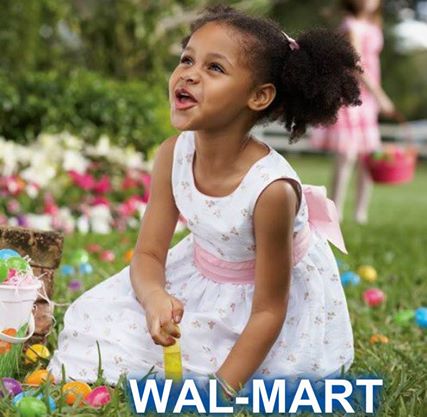 WAL-MART EASTER PRINT AD 2011