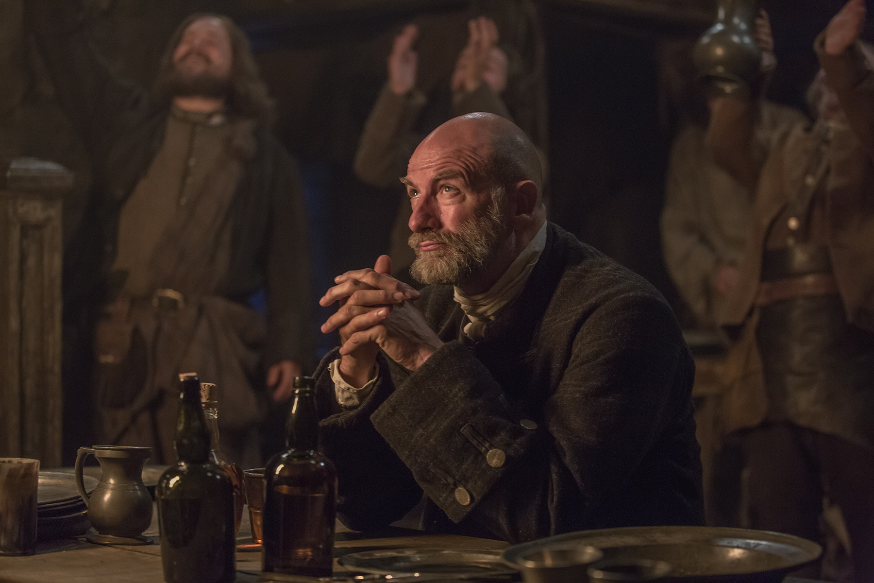 Still of Graham McTavish, Stephen Walters and Grant O'Rourke in Outlander (2014)