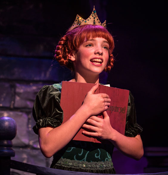 Caroline Heffernan as Young Fiona in Shrek the Musical
