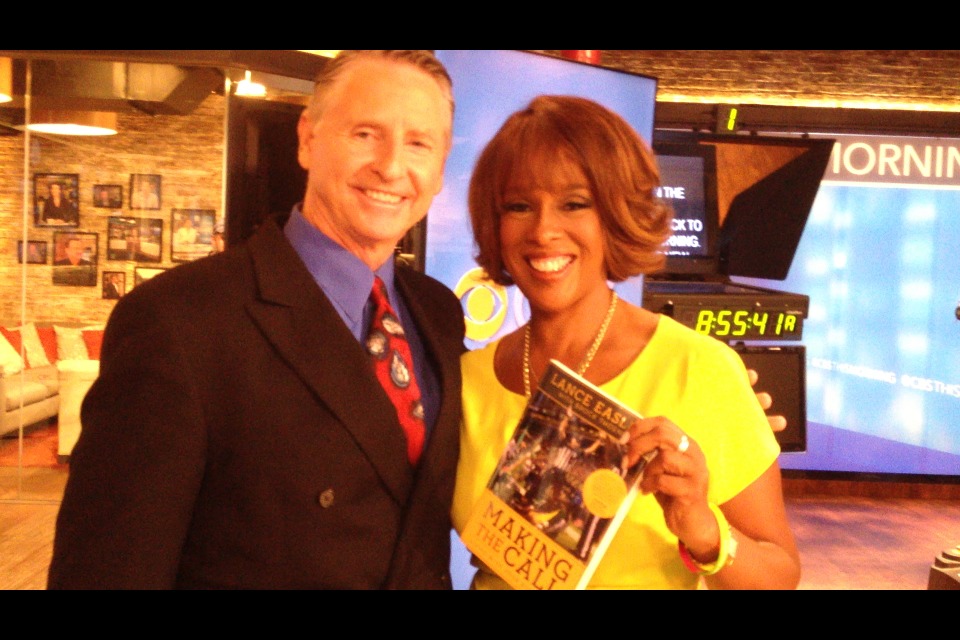 with Gayle King on The Early Show CBS