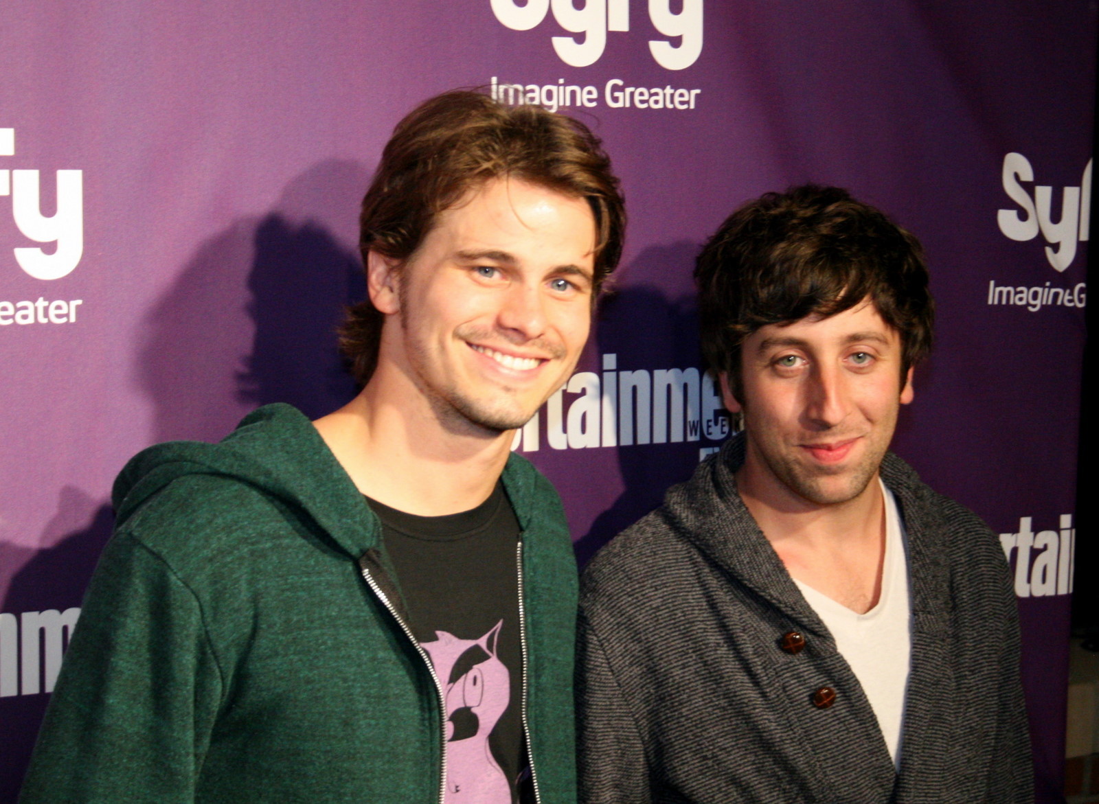 Simon Helberg and Jason Ritter