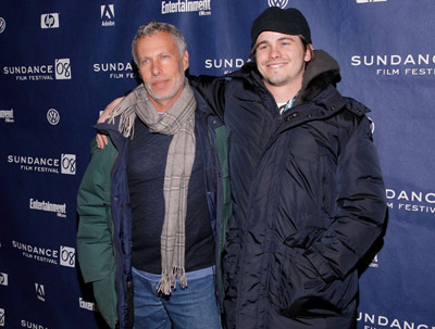 Jason Ritter and Steven Schachter at event of The Deal (2008)