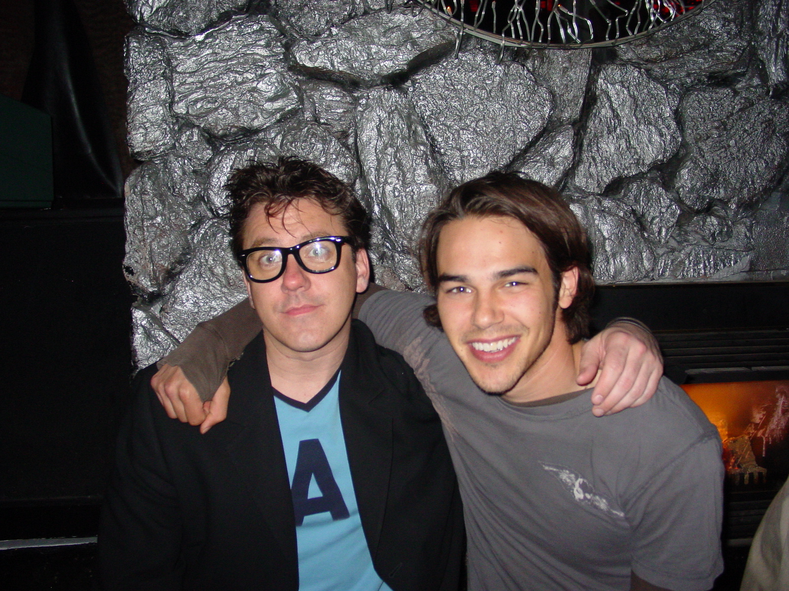 Brian McCulley and Jonathon Trent at the opening of Boy Culture in San Fransico. (2007)