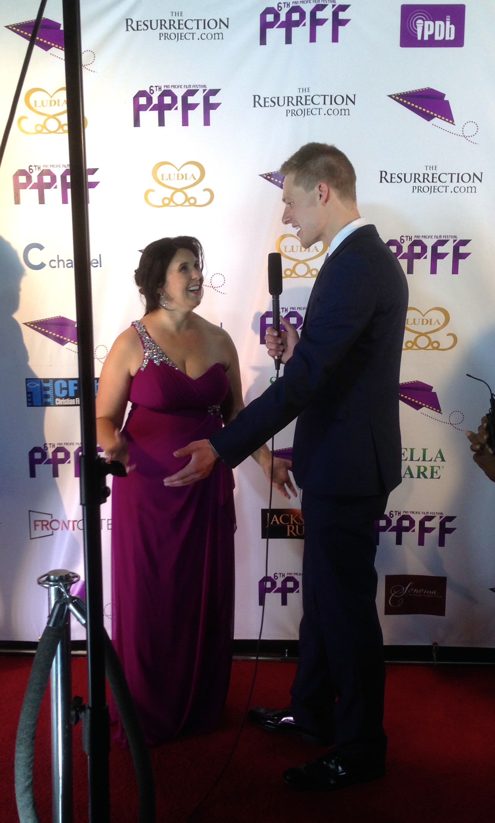 Red Carpet Interview at PPFF