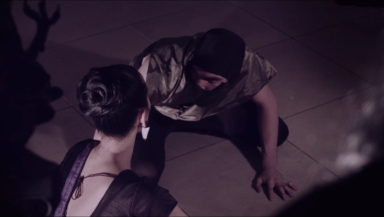 Still of Victoria Simone and Lance Bilodeau in 