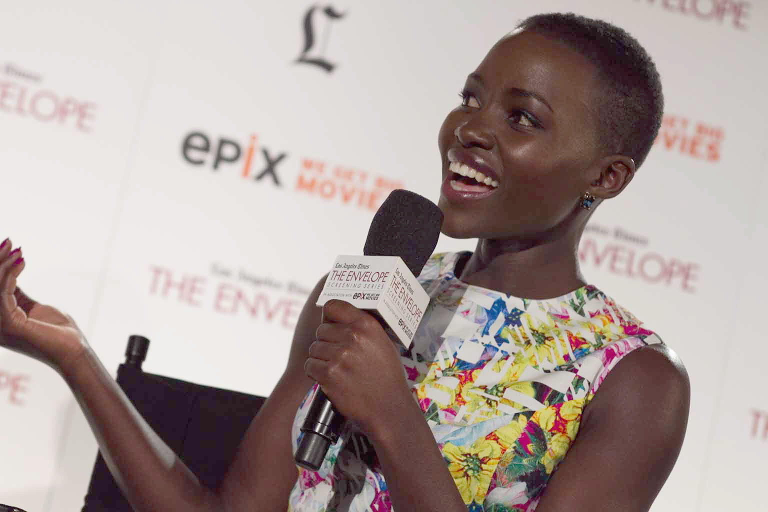 Lupita Nyong'o at event of 12 vergoves metu (2013)