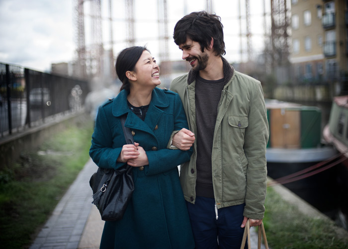 Naomi Christie and Ben Whishaw in Lilting ((2014)