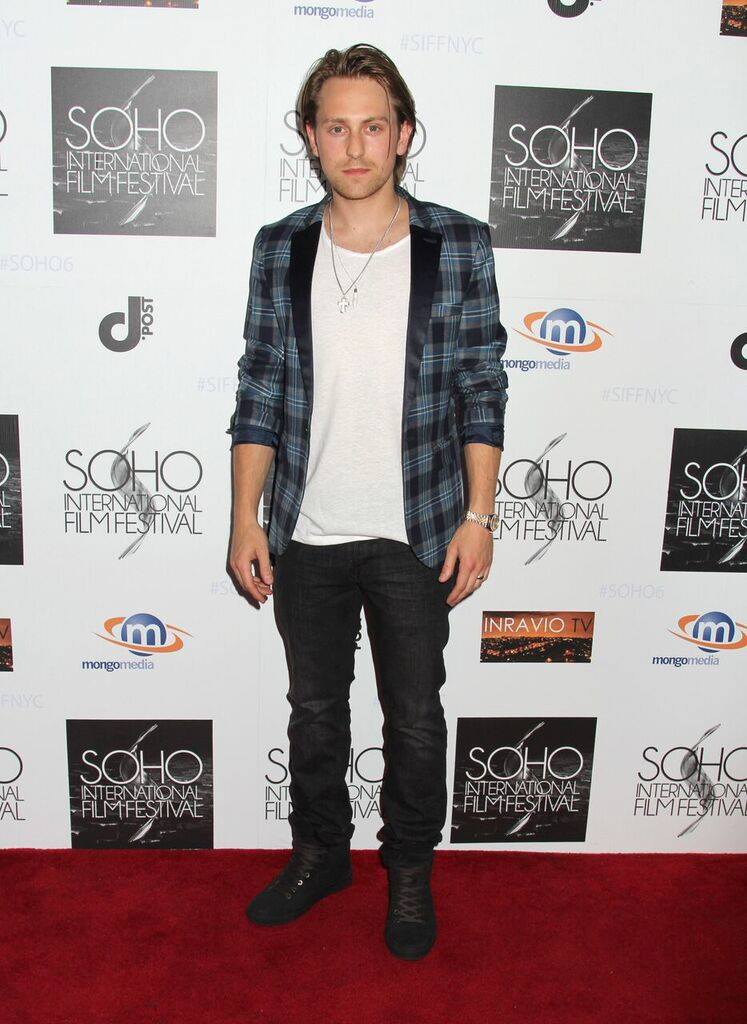 Eric Nelsen at the SOHO Film Festival premiere of, Chasing Yesterday.