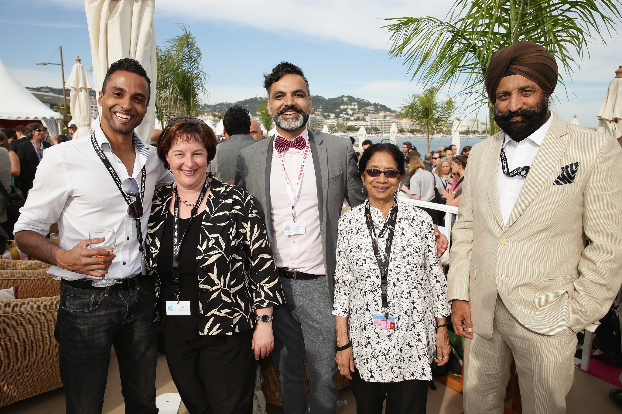 Uma Da Cunha, Karen Thorne-Stone, Arshad Khan and Gavin Seal