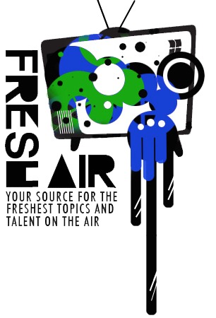 The official logo for Fresh Air Productionz, a youtube and Facebook internet channel thats celebrates the arts.