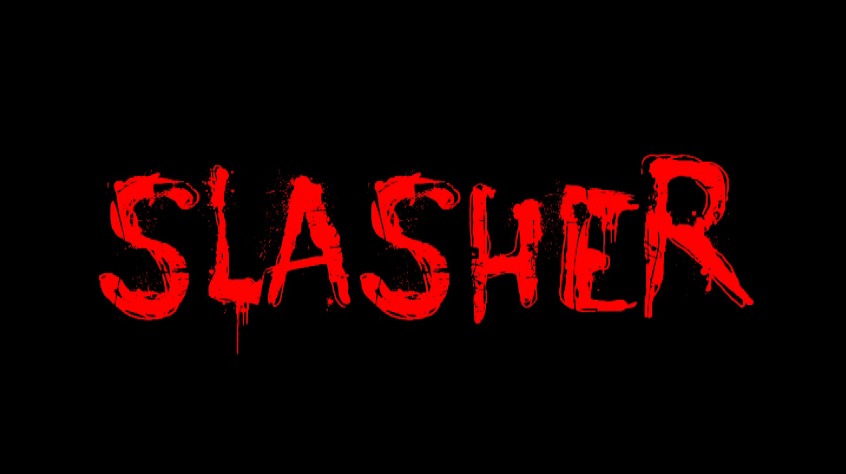 The official logo from the American independent horror film Slasher, written, produced, and directed by Jonathan Rowan.