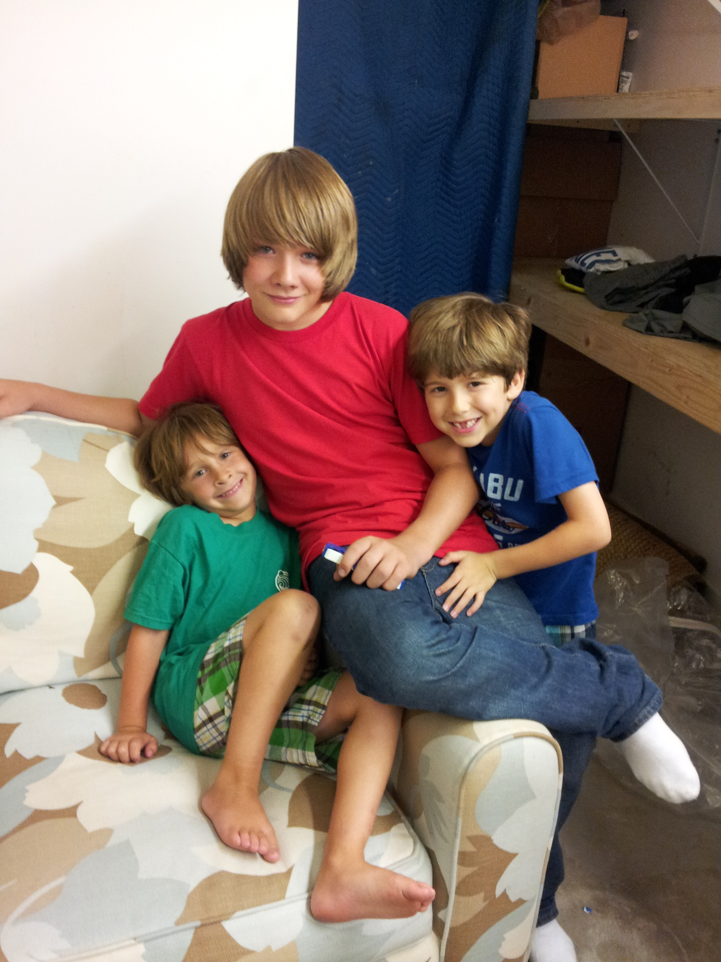 Jaeden Bettencourt, Dakota Goyo and Kadan Rockett 