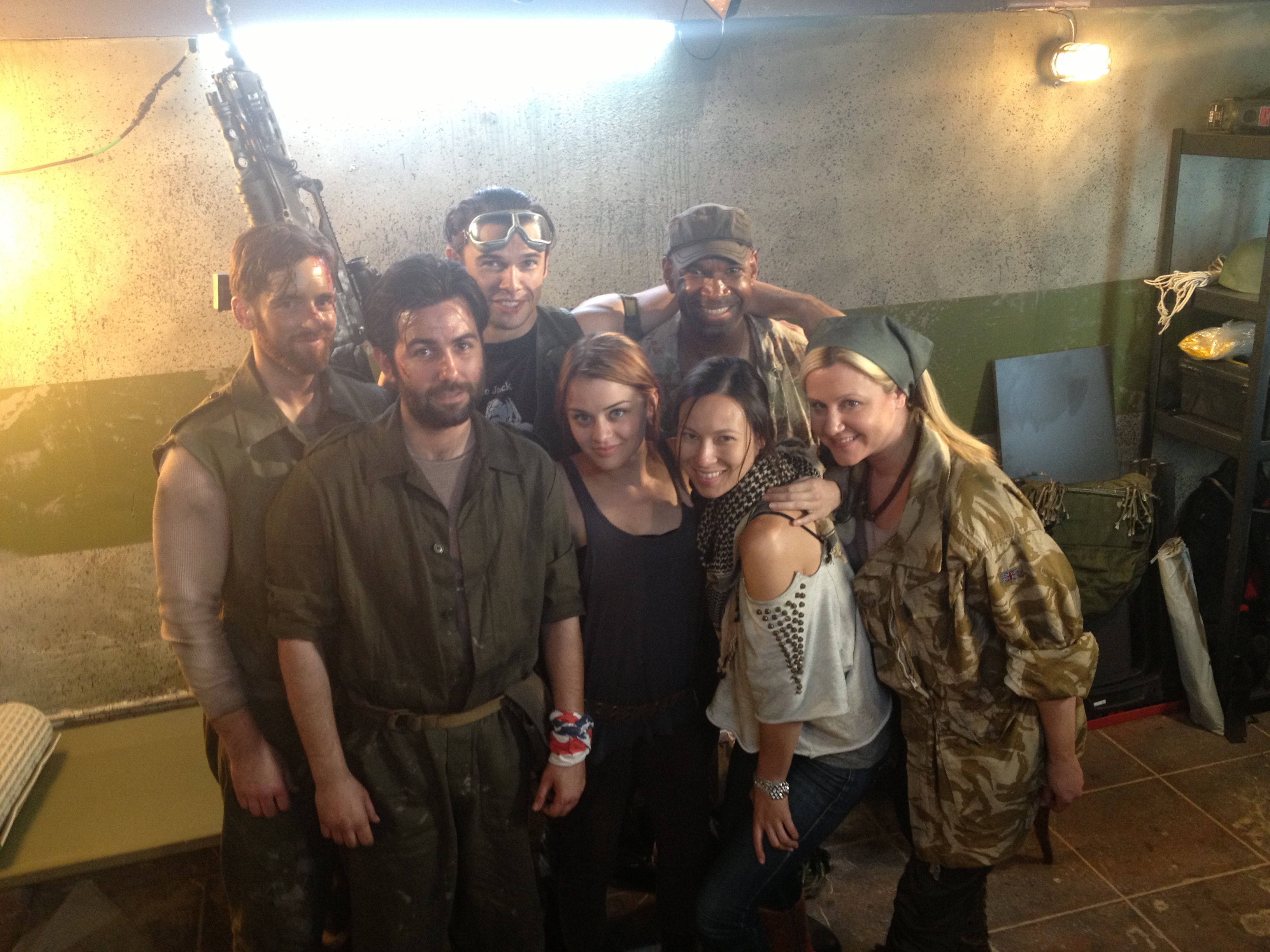 The amazing cast of Bunker