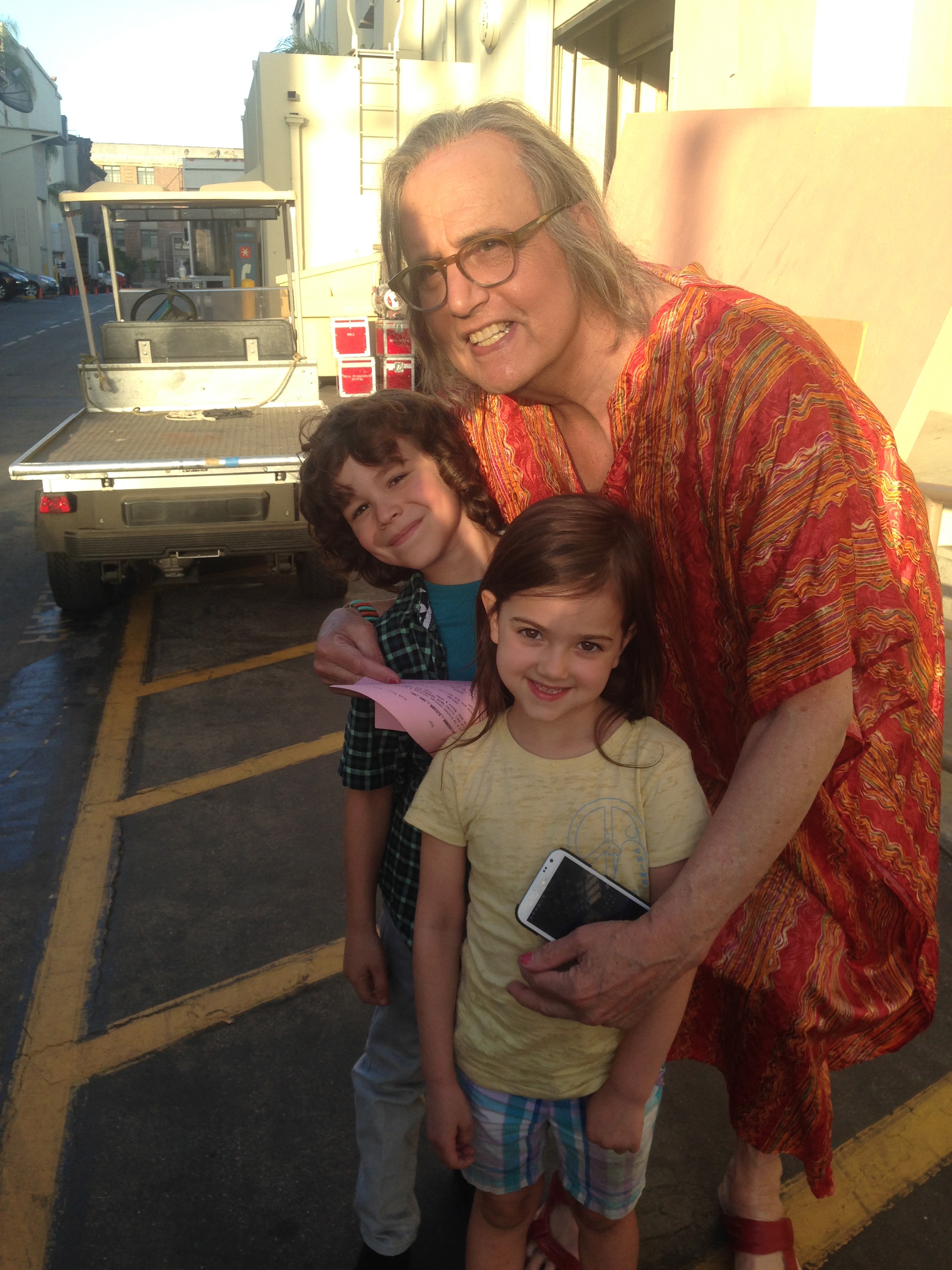 Amazing working on Transparent Season 1- with the legendary Jeffrey Tambor and the amazing -Abby Ryder Fortson