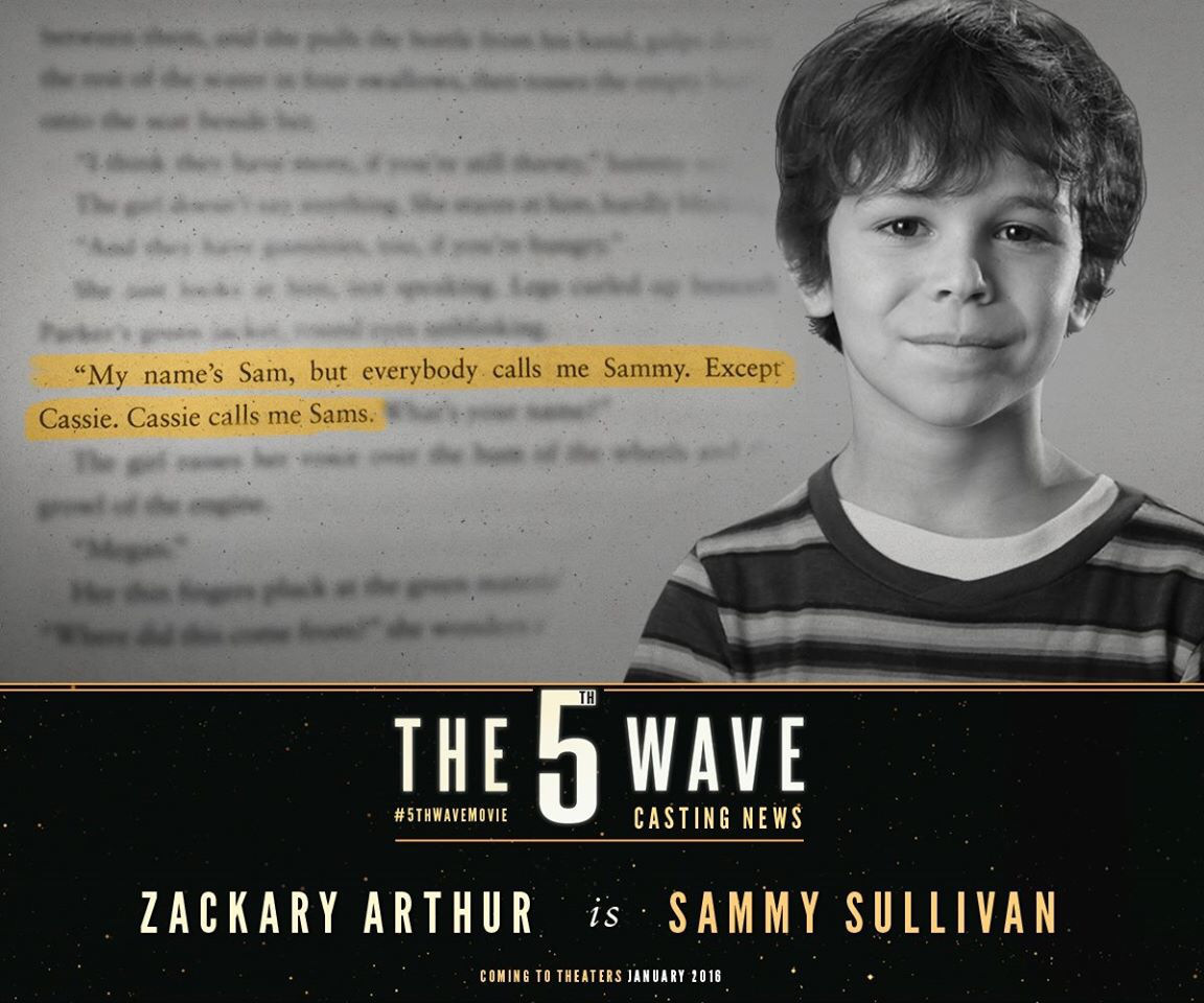 Zackary Arthur as Sammy Sullivan in The Fifth Wave